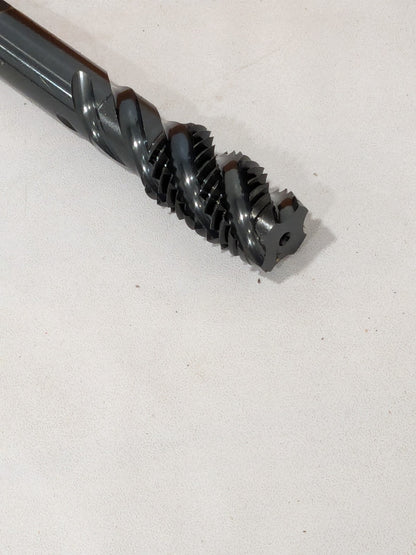 Hertel Spiral Flute Tap: 3/4-10, UNC, 4 Flute, Plug Chamfer, HSS, Oxide 09235482