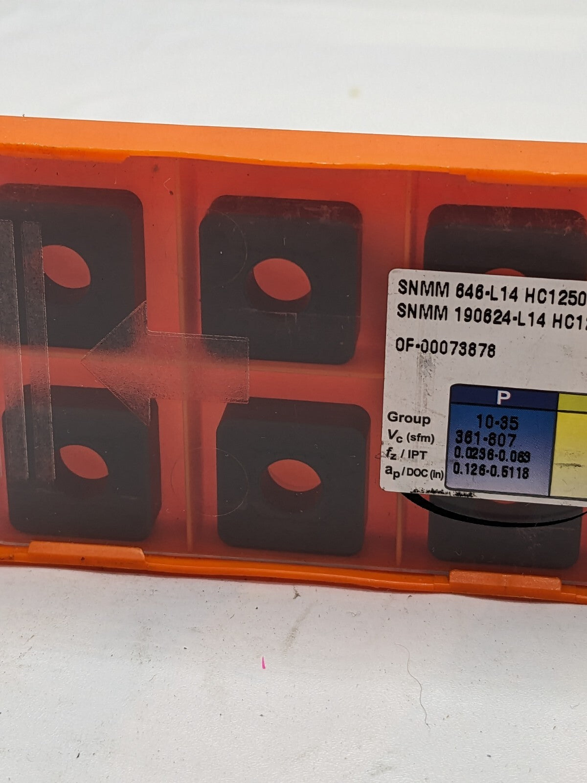 HERTEL Turning Insert: SNMM 646L14 HC1250T, Solid Carbide Qty 10 42801738