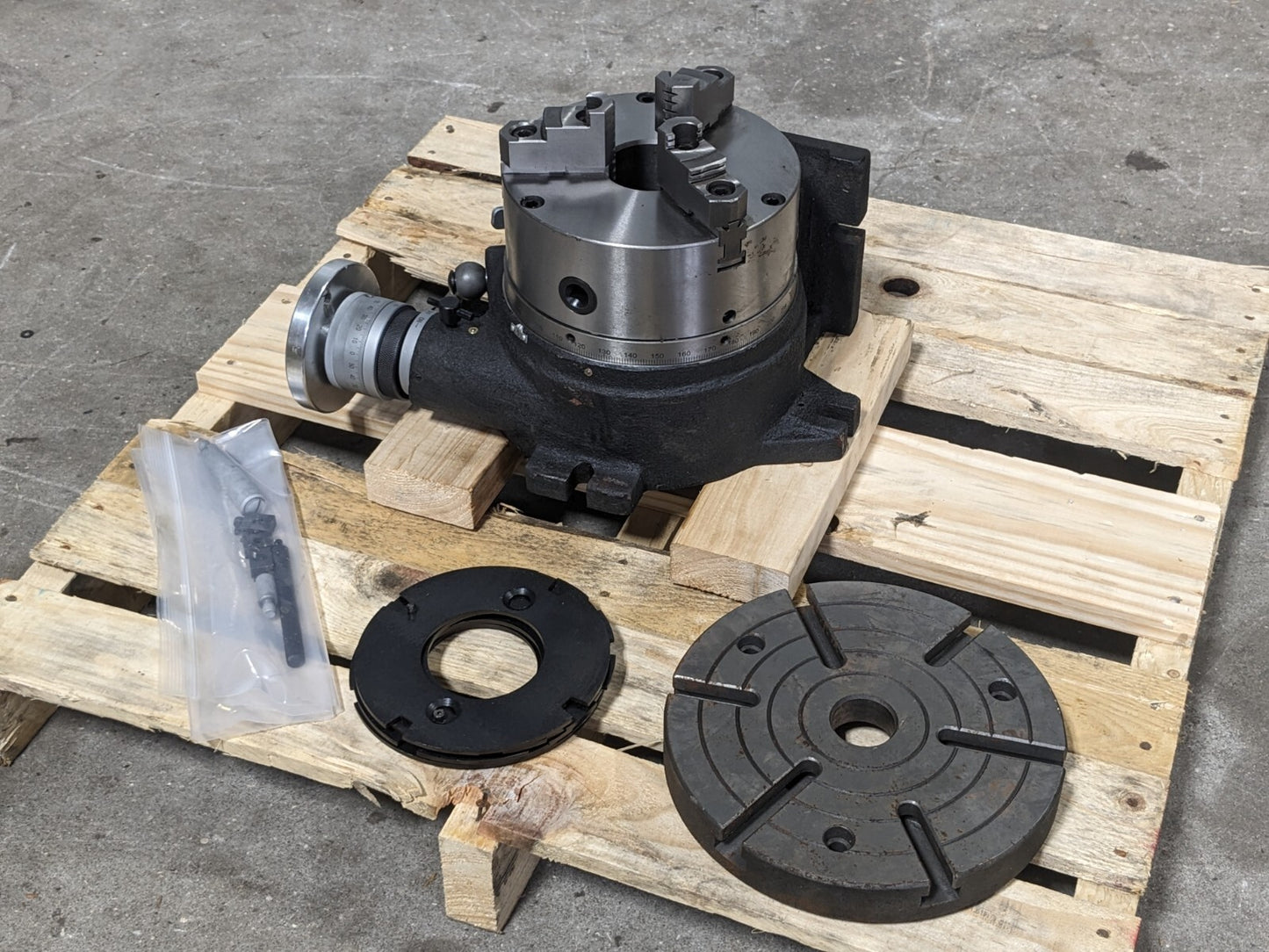 Super Indexing Spacer w/ Masking Plates 24 Position 8" Chuck Parts / Repair