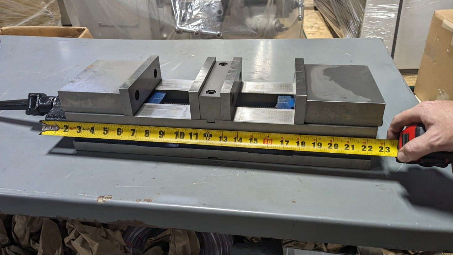 Machine Vise 4" Jaw Opening Horizontal Stationary Base 2" Jaw Height 4