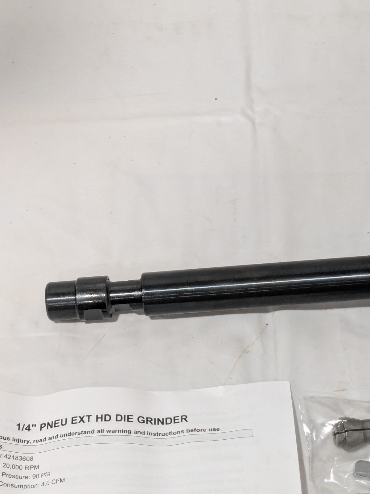 Air Die Grinder: 1/4" Collet, 1/4" Inlet WFG-1222