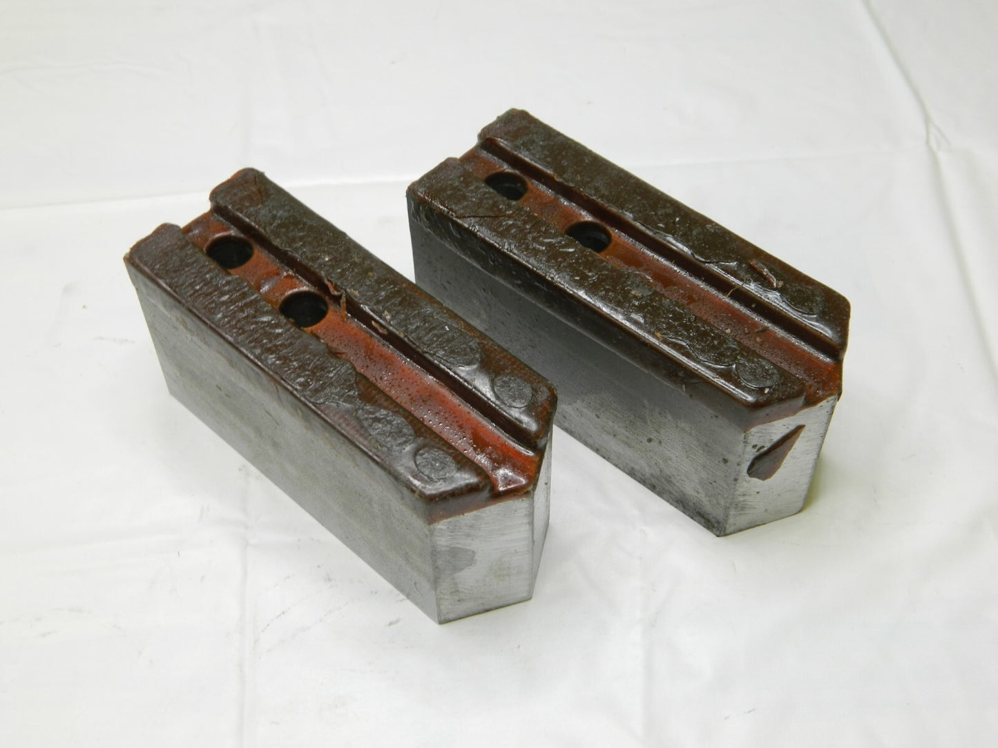 H&R Soft Lathe Chuck Jaw: Serrated 1-3/4 OAW, 5 OAL Qty 2 HR-82-2.5-OP