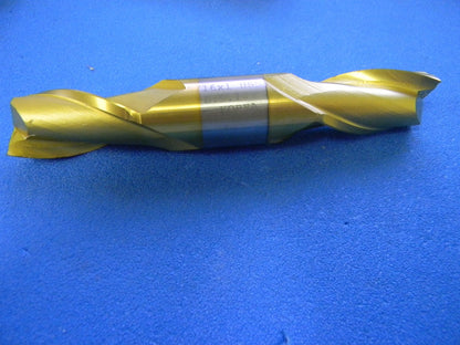 Precision 15/16" x 1" x 1-5/8" x 6" 2-Flute TiN HSS Double E