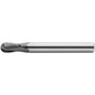 Mitsubishi Ball End Mill: 4.00 mm Dia, 4.00 mm LOC, 2 FL, Solid Carbide 10568019
