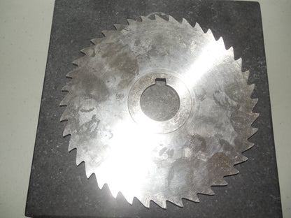 Interstate Straight Teeth Side Chip Saw 5" x 5/32" x 1" HSS 40-Te