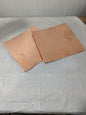 Copper Sheet 0.01 Inch Thick x 12 Inch Square Qty 2 XCUFLR071441x1