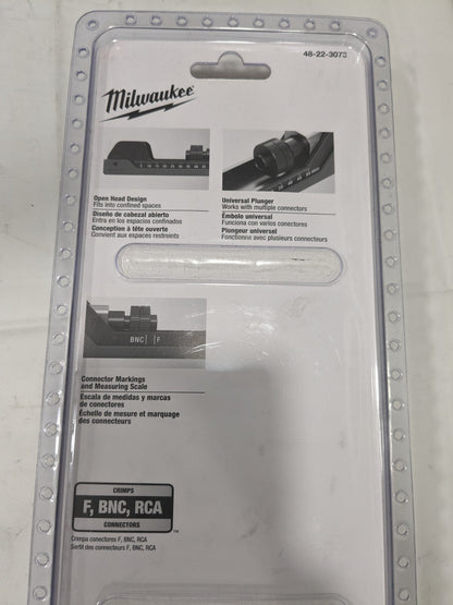 Milwaukee Extended Reach Compression Coax Crimper 48-22-3073