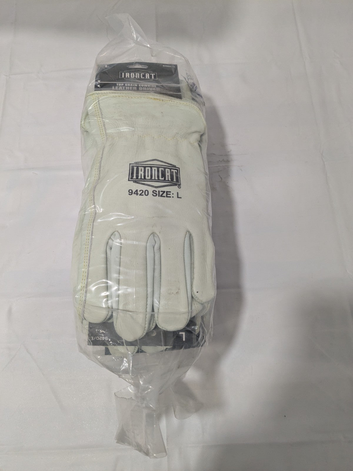 PIP Ironcat Welding Glove Cowhide Leather Sz L Qty 11 Pairs 9420/L