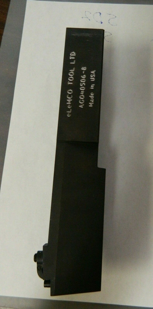 Elemco Tools Right Hand Special Relief Indexable Grooving Bar AG040506-8