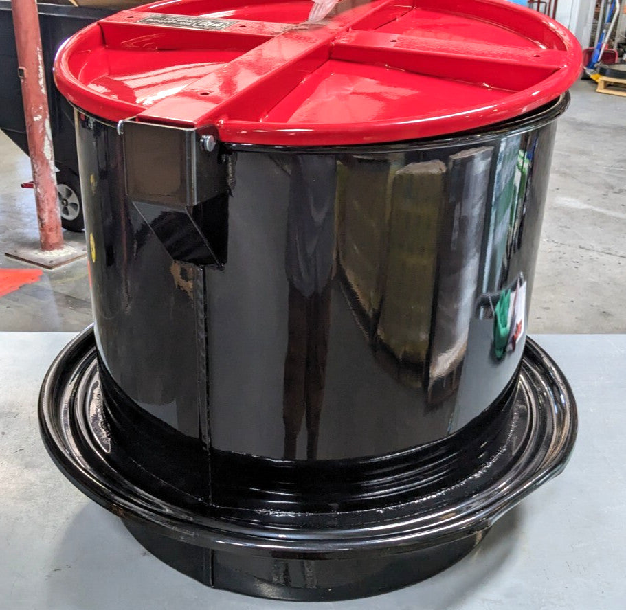 NEW PIG 55 Gallon Drum Latching Cover  DRM1213A-RD   Scratch & Dent