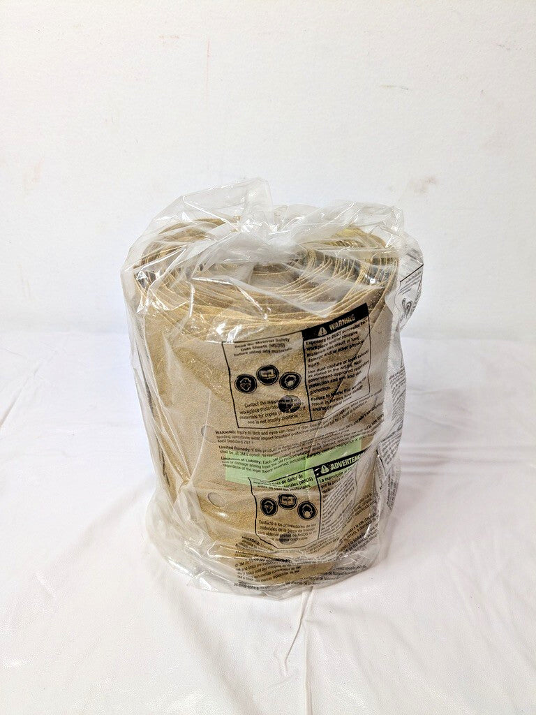 1 ROLL OF 3M Stikit Gold Abrasive Dust Free Disc Roll 6"Dia P80 01643 7100152674