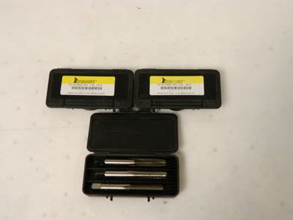 Interstate HSS H3 Standard Hand Tap Set 5/16"-24 4-Flute Qty 3 Sets 04471272
