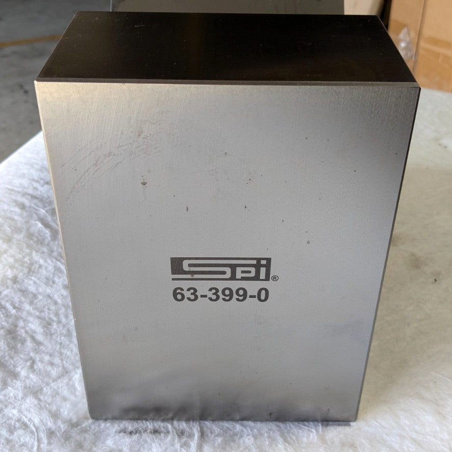 SPI V-Block 5-1/8" Max Capacity  90° V Angle   12" OAL  6" OAW  8