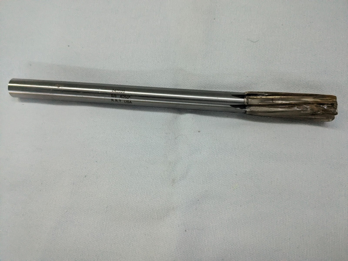 Chucking Reamer: 5/8" Dia, 9" OAL, 2-1/4" Flute Length 242020