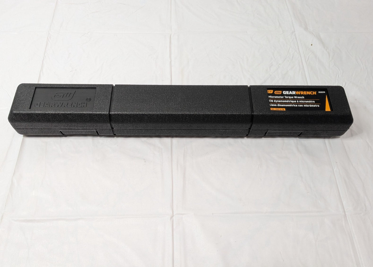 GEARWRENCH Micrometer Torque Wrench 3/8" DR 30"-250" Lb Max 85061M