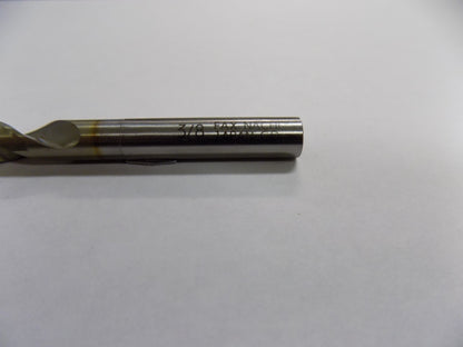 Nachi L7591P 3/8" Oil Hole 5D Fax Straight Shank Powder Metal SG Coated Dri