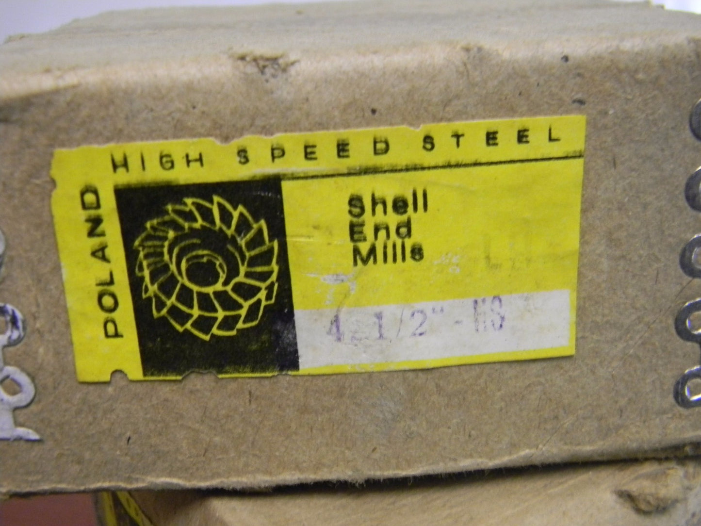 Poland Shell EndMill Finisher 4-1/2 Dia LH 1.5 Hole 2.25 LOC 0641-511-506104