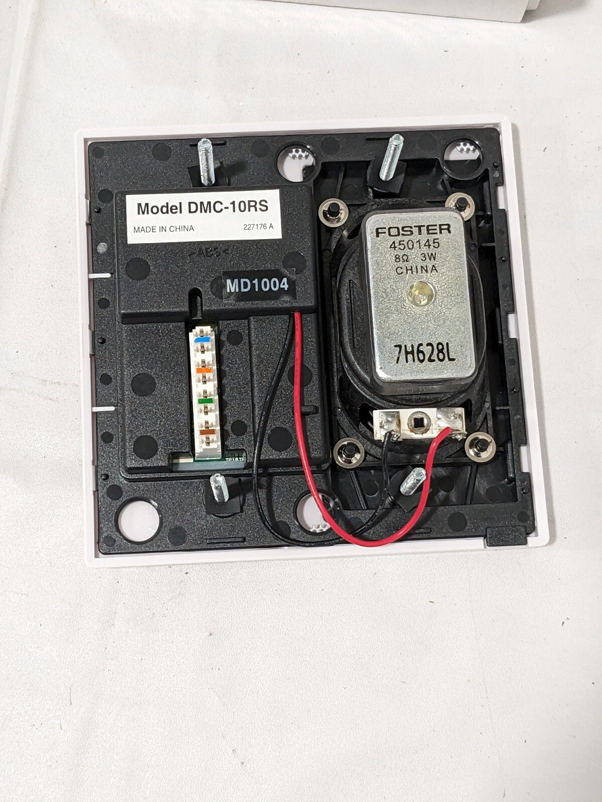 M&S Systems Intercom Room Station, White DMC-10RS