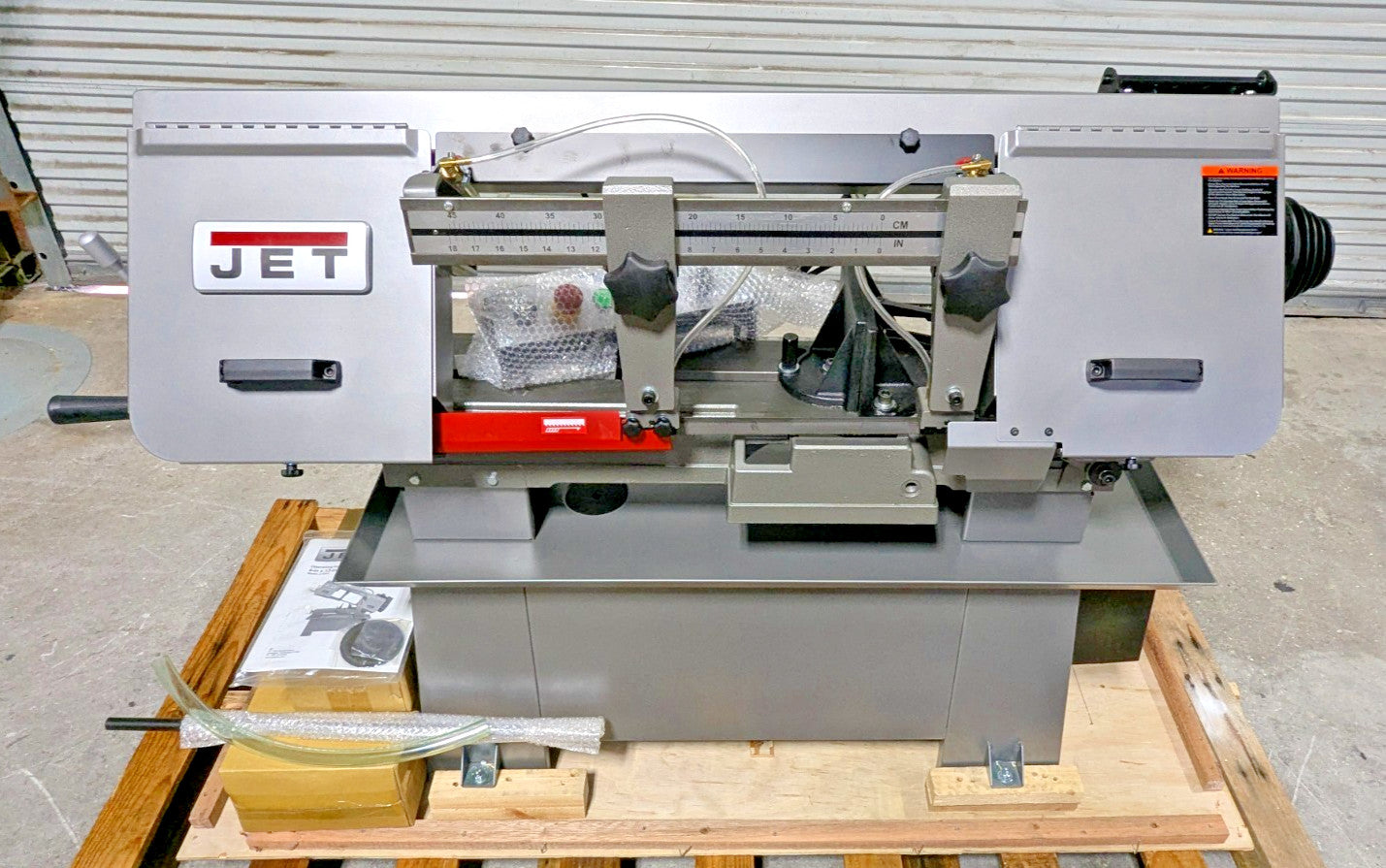 JET J-7015 8"x13" Horizontal Bandsaw  115/230V  1-1/2HP  Step Pulley D