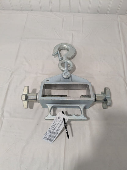 Vestil Steel Hoist Single Hook : 3-7/8" x 13-1/2" x 13-13/32" S-FORK-4/6-RL