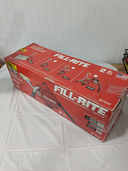 Fill-Rite 3/4" Outlet, Cast Aluminum Hand Operated Piston Pump FR152