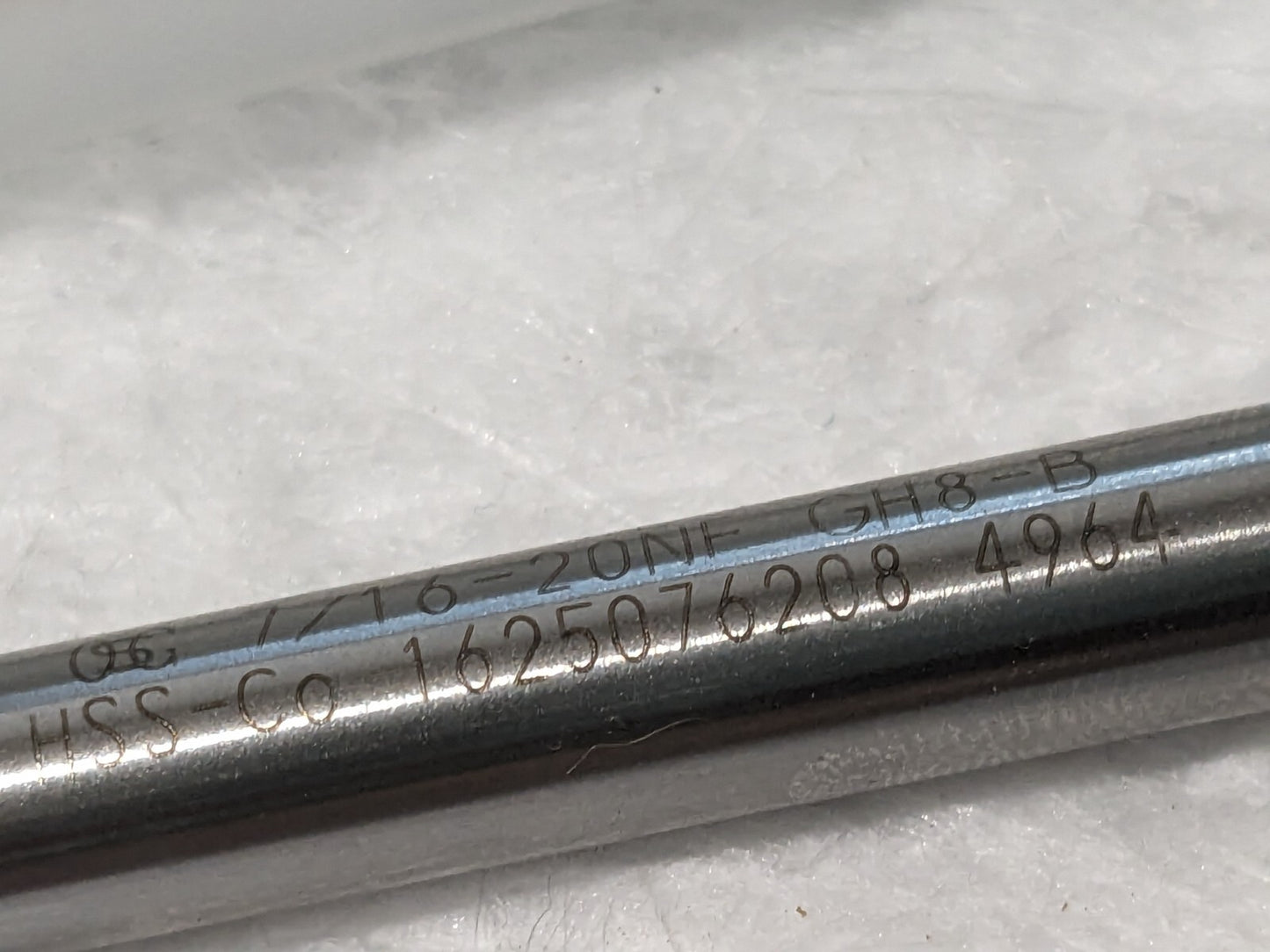 OSG Thread Forming Tap: 7/16-20 UNF Cobalt 1625076208
