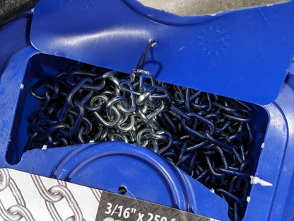 Peerless Welded Proof Coil Chain 250 Ft. x 3/16 In. 800 lb. Capacity G30 5411135