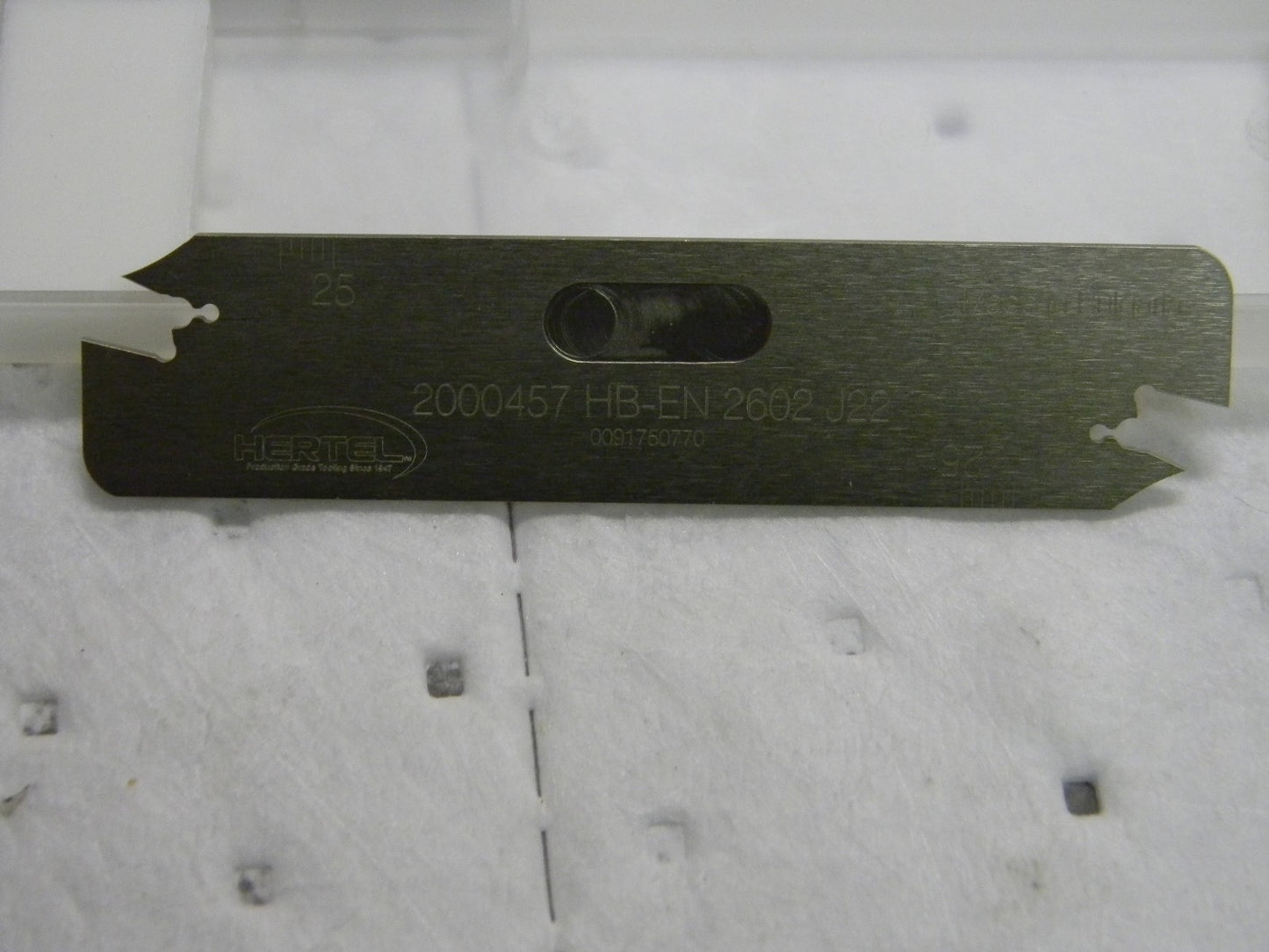 Hertel indexable Cutoff  blade HB-EN 2602 J22 2000457