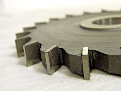 Side Milling Cutter HSS Straight Tooth5" x 7/16" x 1" 22T 0301528