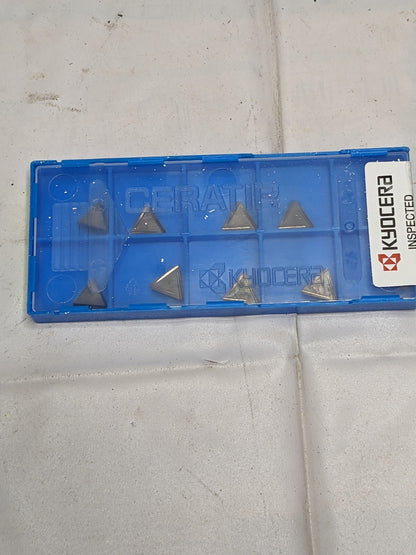KYOCERA Turning Insert: TPGR222RA TN60, Cermet Qty 10 TSJ89226