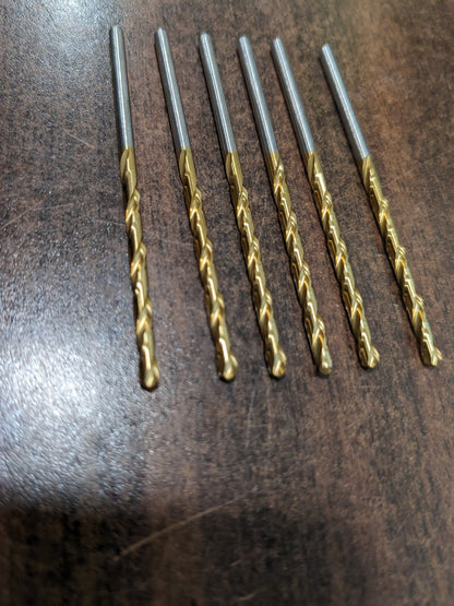 hertel Jobber Length Drill Bit 6pk #40, 118 °, HSS JGT040.12MC