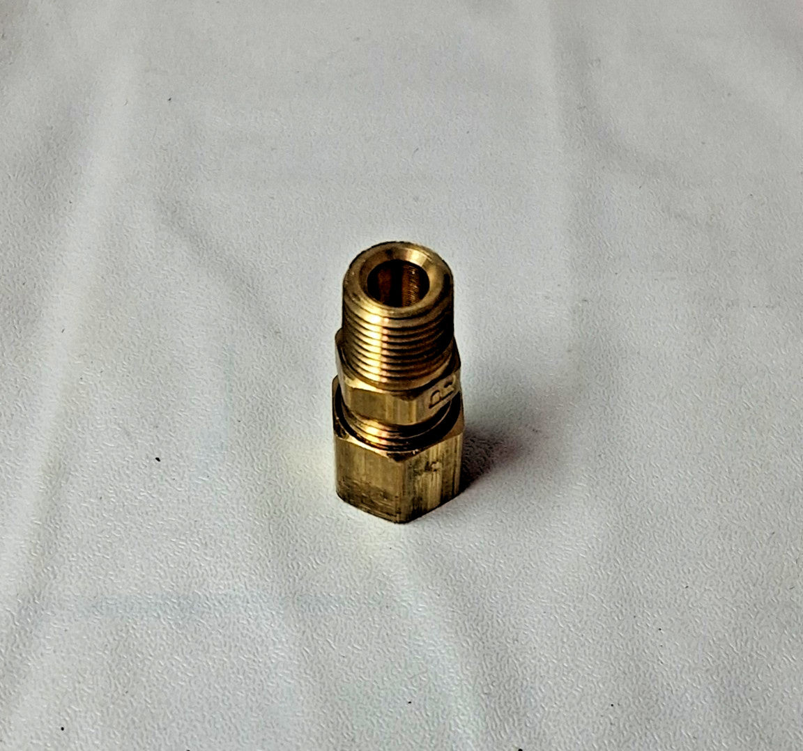 QTY15 Brass Compression Tube Connectors 1/4-18 1/4" 11056-A