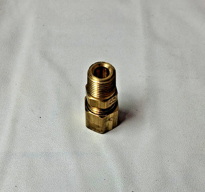 QTY15 Brass Compression Tube Connectors 1/4-18 1/4" 11056-A