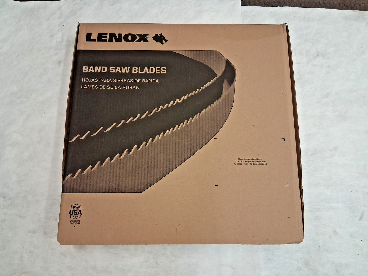Lenox Welded Bandsaw Blade 15Ft Long x 1-1/4" Wide x 3 to 4 TPI 89591QPB154570