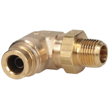 Parker Push-to-Connect x Male NPTF 90 deg Elbow Qty5 169PTC-4-2