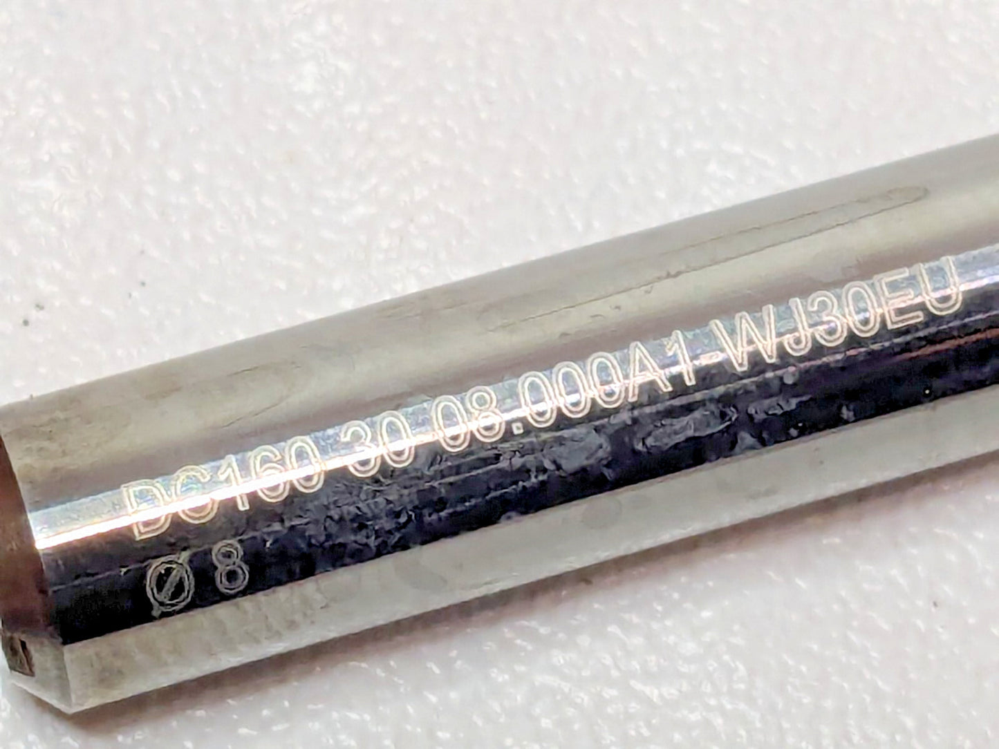 Walter-Titex Carbide Long Drill Coolant-Through DC160-30-08.000A1-WJ30EU 7684396