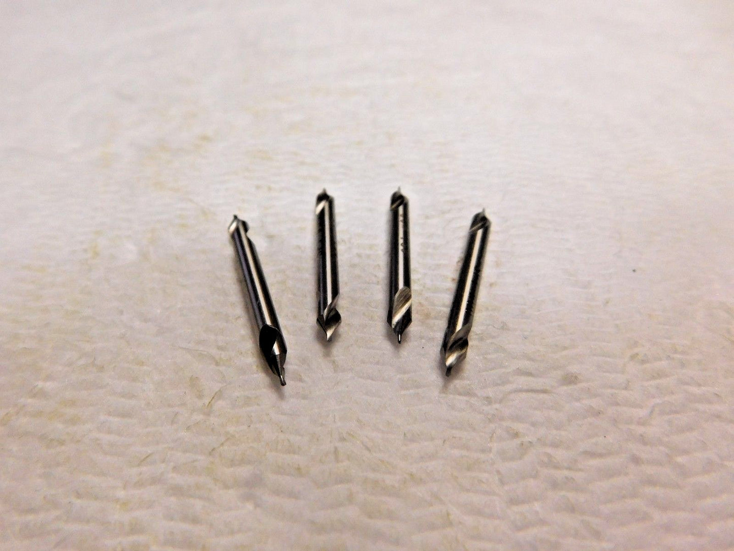 SPI Combined Drill & Countersink #00 0.025" Dia 60º Angle HSS Lot of 4 82-302-1