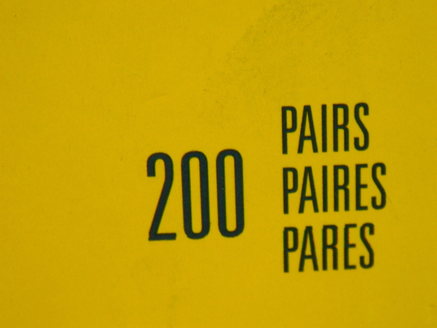 3M Earplug: 31dB, Foam, Cone, Push-In Stem, Corded  200pairs 7000127215