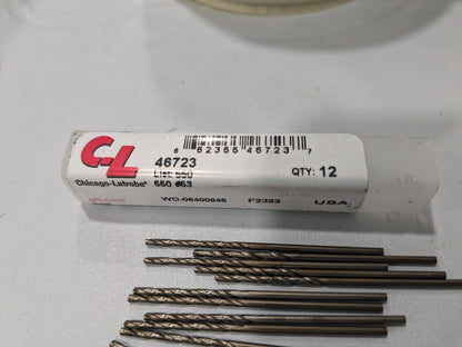 ptd 12pc Jobber Length Drill Bit: #53 cobalt 5997745