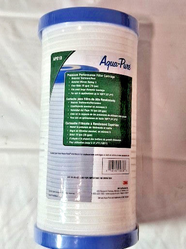 3M Aqua-Pure 5 Micron Whole House Sediment Filter Cartridge 1 PC AP810