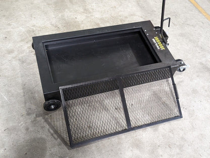 Pro Lube 18 Gal. Mobile Oil Drain Container Deck w/ Pump 42" x 22" x 6-1/2"