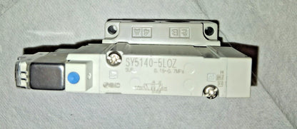 SMC PNEUMATICS 0.7 Cv Flow Rate Single Solenoid Pilot Operated Valve SY5140-5LZ