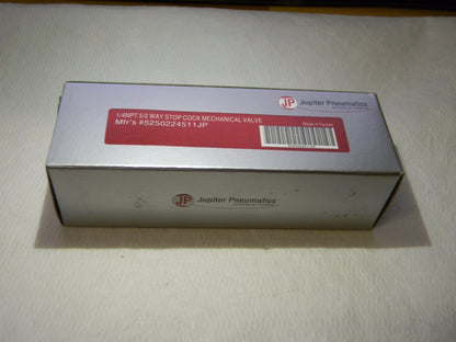 Jupiter Pneumatics 5-Way 1/4" NPT Mechanically Operated Air Valve 525022451