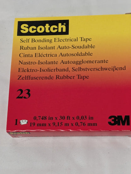 3M Electrical Tape: 3/4" Wide, 30' Long, 30 mil Thick, Black Qty 2 7000007286