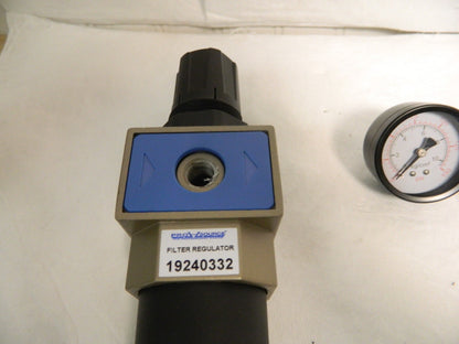 Pro-Source 3/8 NPT Intermediate FRL Unit w/Sight Glass &amp; Pressure Gauge 1924
