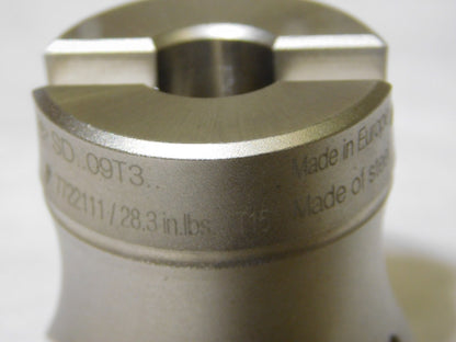 Hertel Indexible Sq Shoulder Face Mill 1-1/2 Dia 1-3/4L HMC980R-1.50.05-09-175