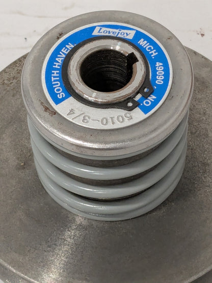 Lovejoy Spring Loaded Variable Speed Pulley 3-1/2" L 1.72" Min Pitch 6
