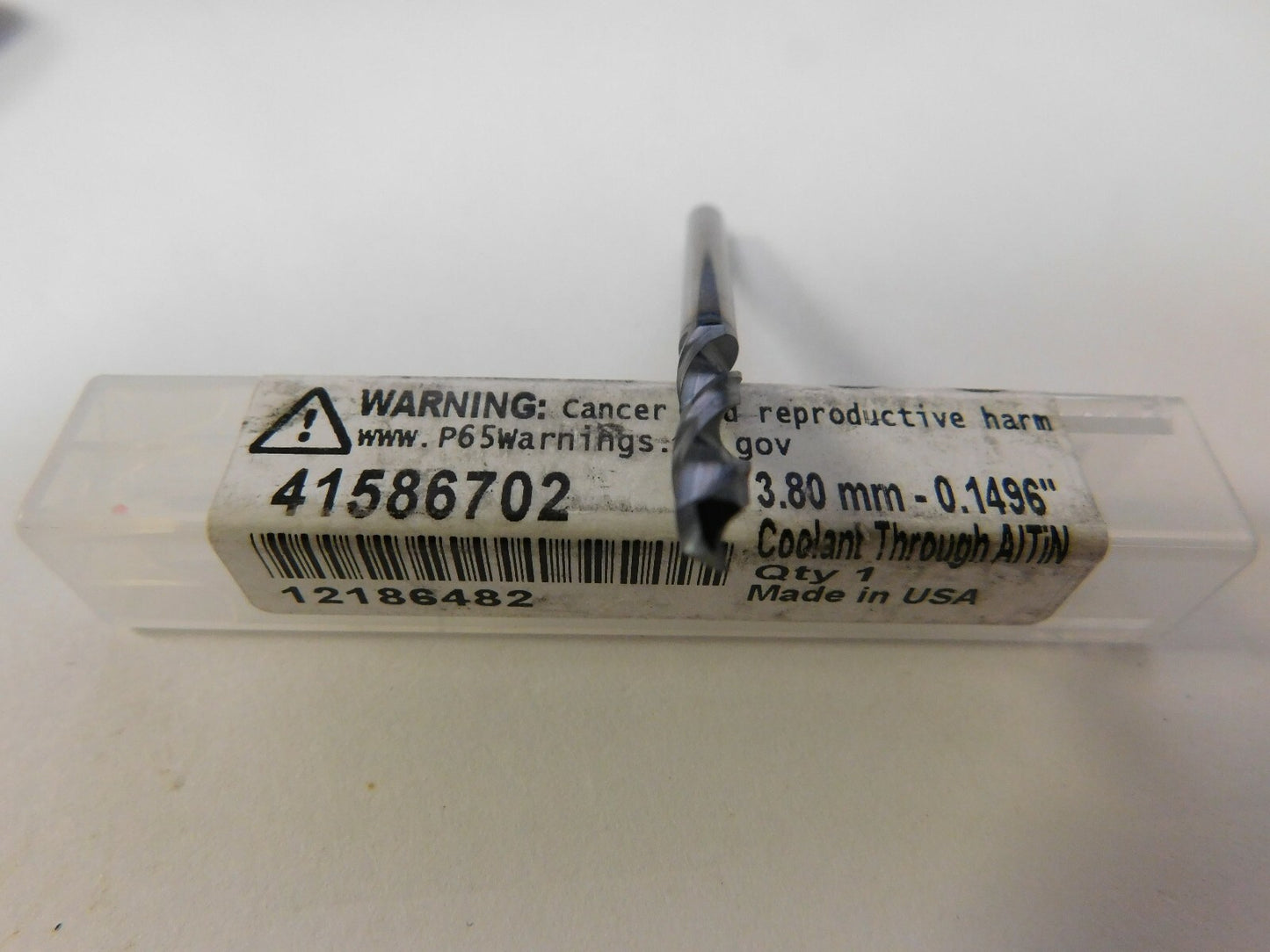 Accupro  3.8mm 140° Solid Carbide Jobber Drill 41586702