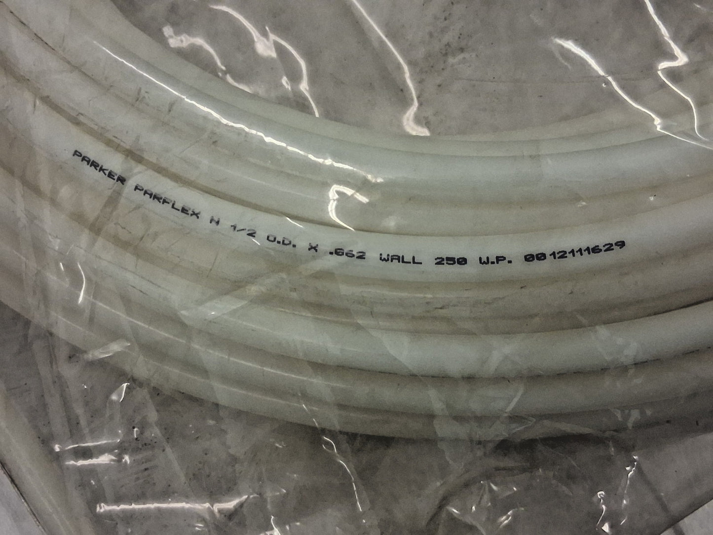Parker Nylon Tube 3/8" ID 1/2" OD 100Ft Long NN-8-062-0100