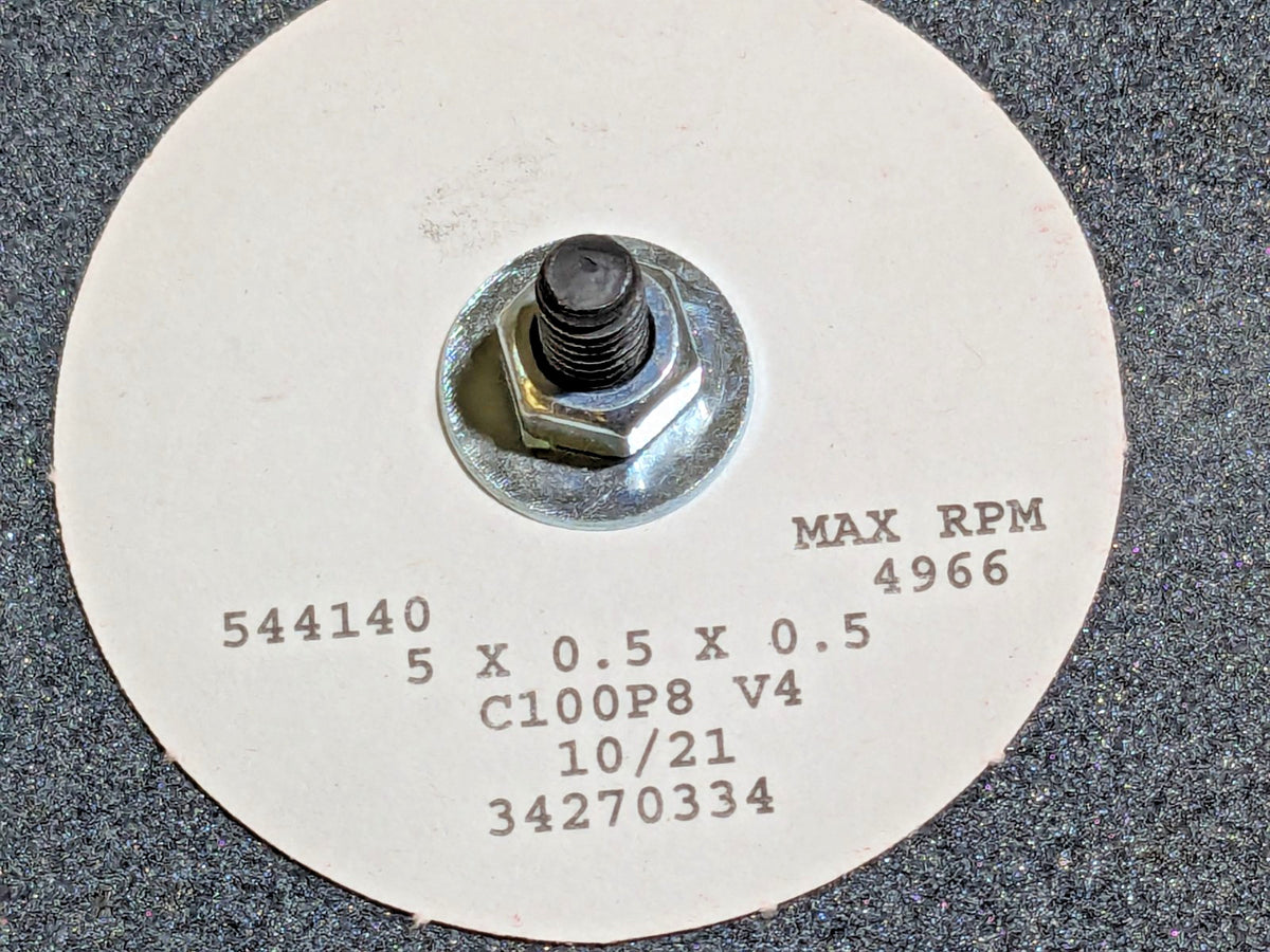 Brake Controlled Truing Device w/ 3" x 1" x 1/2" Grinding Wheel 03584091